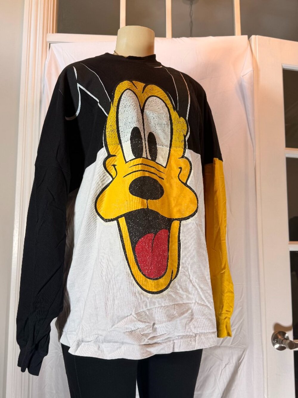 Disney Pluto Spirit Jersey Adult L. Fair condition, see description